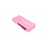 Четец за карти Transcend SD/microSD Card Reader, USB 3.0/3.1 Gen 1, Pink