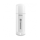 Памет Transcend 512GB, USB3.1, Flash Drive, Capless, White
