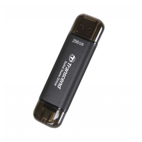 Твърд диск Transcend 256GB, External SSD, ESD310C, USB 10Gbps, Type C/A, Black-2