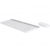 Комплект Logitech Slim Wireless Keyboard and Mouse Combo MK470 - OFFWHITE
