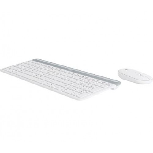 Комплект Logitech Slim Wireless Keyboard and Mouse Combo MK470 - OFFWHITE-1