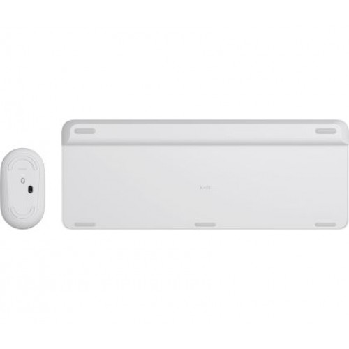 Комплект Logitech Slim Wireless Keyboard and Mouse Combo MK470 - OFFWHITE-3