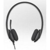 Слушалки Logitech H340 USB Computer Headset, Black