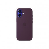 Калъф Apple iPhone 16 Silicone Case with MagSafe - Plum