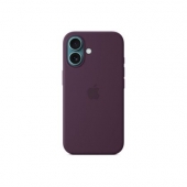 Калъф Apple iPhone 16 Silicone Case with MagSafe - Plum