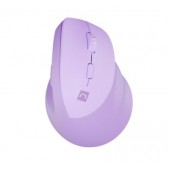 Мишка Natec Vertical Mouse Crake 2 Wireless, 2400DPI Bluetooth 5.2 + 2.4 GHz Pure Lavender
