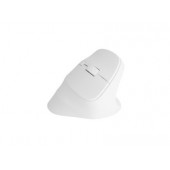 Мишка Natec Vertical Mouse Crake 2 Wireless, 2400DPI Bluetooth 5.2 + 2.4 GHz White
