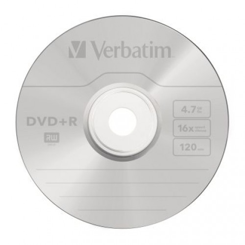 Медия Verbatim DVD+R AZO 4.7GB 16X MATT SILVER SURFACE (10 PACK)-2