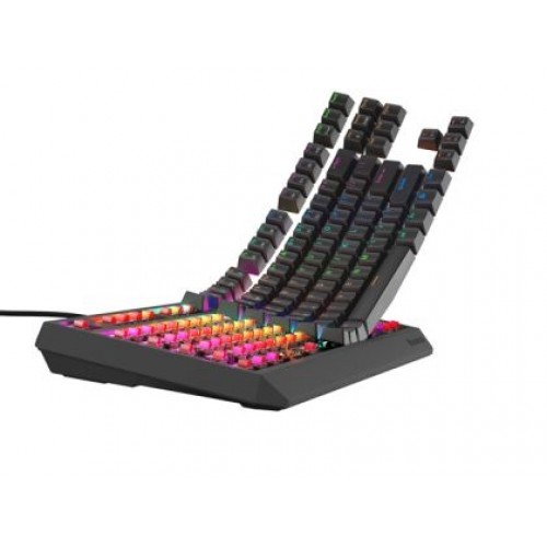Клавиатура Genesis Gaming Keyboard Thor 230 TKL Lite US Rainbow Mechanical Outemu Red Black Hot Swap-6