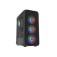Кутия за компютър Fury PC Case Shobo SH4F RGB Midi Tower, Window, Black