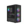 Кутия за компютър Fury PC Case Shobo SH4F RGB Midi Tower, Window, Black