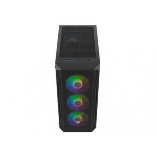 Кутия за компютър Fury PC Case Shobo SH4F RGB Midi Tower, Window, Black-9