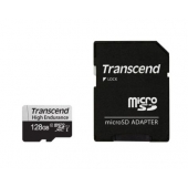 Памет Transcend 128GB micro SD w/ adapter U1, High Endurance