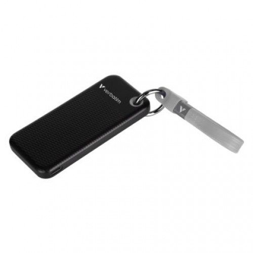Твърд диск Verbatim Pocket SSD USB 3.2 Gen 2 1TB Black/Grey-2