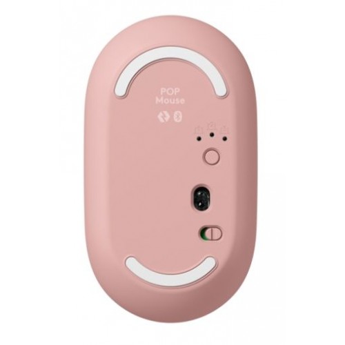 Мишка Logitech POP Mouse with emoji -  ROSE - BT - N/A - EMEA28i-935 - FY25,TERRA-5