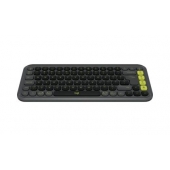 Клавиатура Logitech Pop Icon Keys - Grahite - US INT'L - BT - N/A - INTNL-973