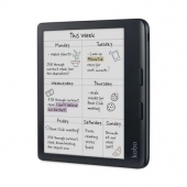Четец за Е-книги Kobo Libra Colour e-Book Reader, E Ink Kaleido touchscreen 7 inch, 1680 x 1264, 32 GB, 2 GHz, Greutate 0.215 kg, Wireless Da, Comfort Light PRO, IPX8 - up to 60 mins in 2 metres of water, 15 file formats supported natively, Black