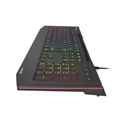 Клавиатура Genesis Gaming Keyboard Lith 400 RGB US Layout RGB Backlight X-Scissor Slim-4