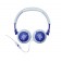 Слушалки JBL JR320 Wired on-ear kids headphones, Blue