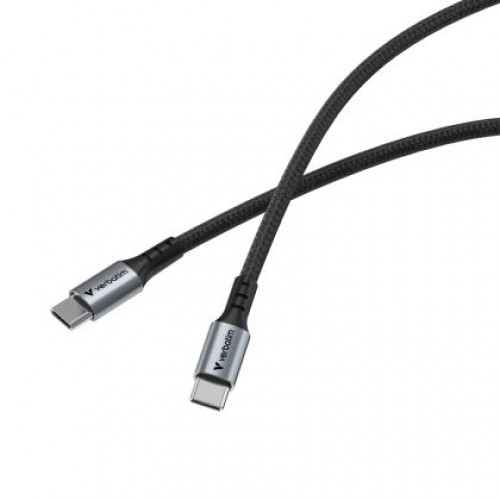 Кабел Verbatim Sync & Charge USB-C to USB-C 100W 120 cm-2
