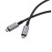 Кабел Verbatim Sync & Charge USB-C to USB-C 240W 40 Gbps 120 cm