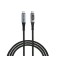Кабел Verbatim Sync & Charge USB-C to USB-C 240W 40 Gbps Display 120 cm