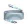 Кабел Verbatim Sync & Charge USB-C to USB-C 60W Magnetic 120 cm - Blue