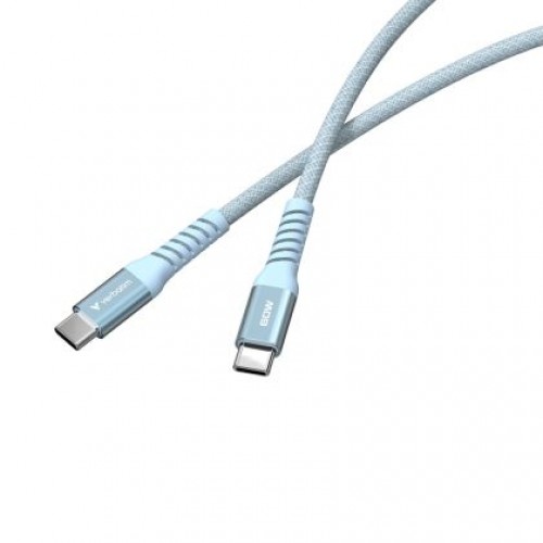 Кабел Verbatim Sync & Charge USB-C to USB-C 60W Magnetic 120 cm - Blue-2