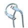 Кабел Verbatim Sync & Charge USB-C to USB-C 60W Magnetic 120 cm - Blue