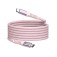 Кабел Verbatim Sync & Charge USB-C to USB-C 60W Magnetic 120 cm - Pink