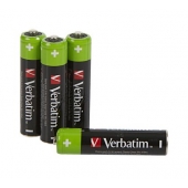 Батерия Verbatim RECHARGEABLE BATTERY AAA 4 PACK / HR03