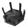 Рутер Asus Gaming Wireless Router, RT-AXE7800, AXE7800, Tri-Band, Quad-Core 1.7GHz CPU, 256MB/512MB Flash/RAM, 2.5G port, AiProtection Pro, Adaptive QoS, VPN Fusion, Instant Guard, IPTV, OFDMA, MU-MIMO, Beamforming, Link Aggregation, AiMesh, Black