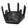 Рутер Asus Gaming Wireless Router, RT-AXE7800, AXE7800, Tri-Band, Quad-Core 1.7GHz CPU, 256MB/512MB Flash/RAM, 2.5G port, AiProtection Pro, Adaptive QoS, VPN Fusion, Instant Guard, IPTV, OFDMA, MU-MIMO, Beamforming, Link Aggregation, AiMesh, Black