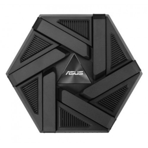 Рутер Asus Gaming Wireless Router, RT-AXE7800, AXE7800, Tri-Band, Quad-Core 1.7GHz CPU, 256MB/512MB Flash/RAM, 2.5G port, AiProtection Pro, Adaptive QoS, VPN Fusion, Instant Guard, IPTV, OFDMA, MU-MIMO, Beamforming, Link Aggregation, AiMesh, Black-5