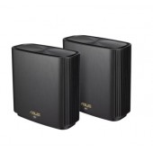 Меш система Asus Mesh WiFi system, ZenWiFi XT8 V2 2PK, AX6600, Tri-Band, coverage up to 510m2, Quad-Core 1.5GHz CPU, 256MB/512MB Flash/RAM, 2.5G port, AiProtection Pro, Adaptive QoS, VPN server/client, IPTV, OFDMA, Beamforming, AiMesh, Black