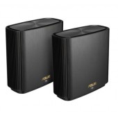 Меш система Asus Mesh WiFi system, ZenWiFi XT8 V2 2PK, AX6600, Tri-Band, coverage up to 510m2, Quad-Core 1.5GHz CPU, 256MB/512MB Flash/RAM, 2.5G port, AiProtection Pro, Adaptive QoS, VPN server/client, IPTV, OFDMA, Beamforming, AiMesh, Black