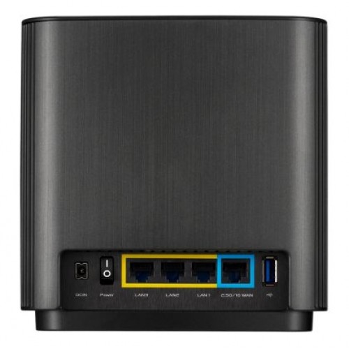Меш система Asus Mesh WiFi system, ZenWiFi XT8 V2 2PK, AX6600, Tri-Band, coverage up to 510m2, Quad-Core 1.5GHz CPU, 256MB/512MB Flash/RAM, 2.5G port, AiProtection Pro, Adaptive QoS, VPN server/client, IPTV, OFDMA, Beamforming, AiMesh, Black-3