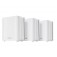 Меш система Asus Mesh WiFi system, ZenWiFi BD4 3PK, BE3600, Dual-Band, up to 600m2, Quad-Core 1.5GHz CPU, 128MB/512MB Flash/RAM, 2.5G dual-port, Smart Home Master SSIDs, AiProtection Pro, Adaptive QoS, VPN server/client, IPTV, OFDMA, UTF-8 SSID, AiMesh, W