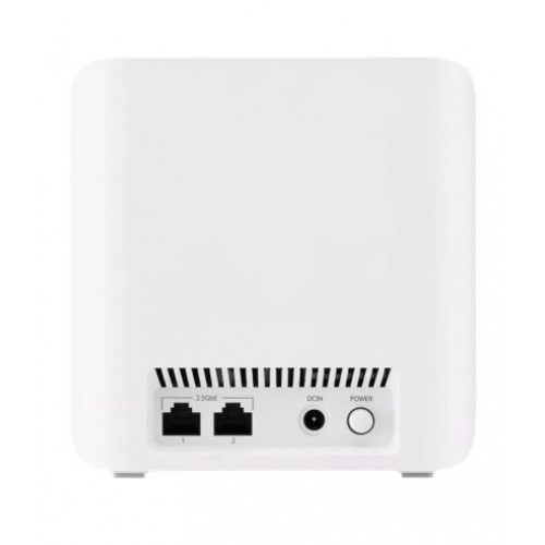 Меш система Asus Mesh WiFi system, ZenWiFi BD4 3PK, BE3600, Dual-Band, up to 600m2, Quad-Core 1.5GHz CPU, 128MB/512MB Flash/RAM, 2.5G dual-port, Smart Home Master SSIDs, AiProtection Pro, Adaptive QoS, VPN server/client, IPTV, OFDMA, UTF-8 SSID, AiMesh, W-4