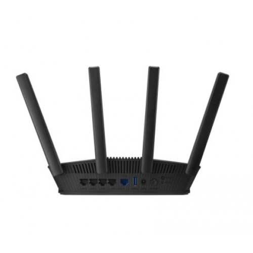 Рутер Asus Wireless Router, RT-BE58U, BE3600, Dual-Band, Quad-Core 2.0GHz CPU, 256MB/1GB Flash/RAM, 4K-QAM, 2.5G port, AiProtection Pro, NAT Passthrough, VPN, multiple SSIDs,  IPTV, Beamforming, 4G LTE/5G Mobile Tethering, AiMesh, Black-3