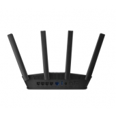 Рутер Asus Wireless Router, RT-BE58U, BE3600, Dual-Band, Quad-Core 2.0GHz CPU, 256MB/1GB Flash/RAM, 4K-QAM, 2.5G port, AiProtection Pro, NAT Passthrough, VPN, multiple SSIDs,  IPTV, Beamforming, 4G LTE/5G Mobile Tethering, AiMesh, Black