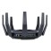 Рутер Asus Wireless Router, RT-AX89X, AX6000, 8x8 Dual-Band, Quad-Core 2.2GHz CPU, 256MB/1GB Flash/RAM, 10G port, SFP+ port, AiProtection Pro, Adaptive QoS, VPN server/client, IPTV, OFDMA, MU-MIMO, Beamforming, Link Aggregation, Port forwarding, AiMesh, B