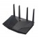 Рутер Asus Wireless Router, RT-AX5400, AX5400, Dual-Band, Tri-Core 1.5GHz CPU, 256MB/512MB Flash/RAM, Gigabit, AiProtection Pro, Adaptive QoS, VPN Fusion, IPTV, OFDMA, MU-MIMO, Beamforming, Link Aggregation, Port forwarding, AiMesh, Black