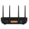 Рутер Asus Wireless Router, RT-AX5400, AX5400, Dual-Band, Tri-Core 1.5GHz CPU, 256MB/512MB Flash/RAM, Gigabit, AiProtection Pro, Adaptive QoS, VPN Fusion, IPTV, OFDMA, MU-MIMO, Beamforming, Link Aggregation, Port forwarding, AiMesh, Black