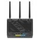 Рутер Asus Gaming Wireless Router, RT-BE86U, BE6800, Dual-Band, Quad-Core 2.6GHz CPU, 256MB/1GB Flash/RAM, 4K-QAM, MLO, 10G port, 2.5G quad-port, AiProtection Pro, Adaptive QoS, VPN Fusion, Instant Guard, IPTV, OFDMA, MU-MIMO, UTF-8 SSID, AiMesh, Black