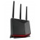 Рутер Asus Gaming Wireless Router, RT-BE86U, BE6800, Dual-Band, Quad-Core 2.6GHz CPU, 256MB/1GB Flash/RAM, 4K-QAM, MLO, 10G port, 2.5G quad-port, AiProtection Pro, Adaptive QoS, VPN Fusion, Instant Guard, IPTV, OFDMA, MU-MIMO, UTF-8 SSID, AiMesh, Black