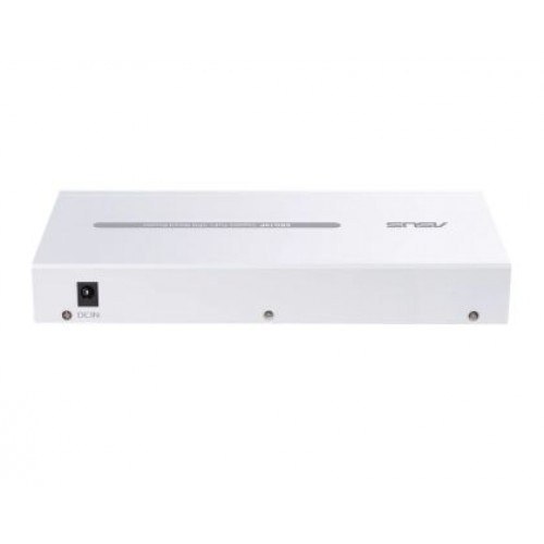 Рутер Asus Business Gigabit PoE+ VPN Wired Router, ExpertWiFi EBG19P, 8 PoE+ ports, 123W, 1 gigabit WAN+2 gigabit WAN/LAN, USB 3.2, PoE centralized control, SDN, guest portal, Multi-WAN, Commercial-Grade Network Security & VPN, wall mounting,White-3