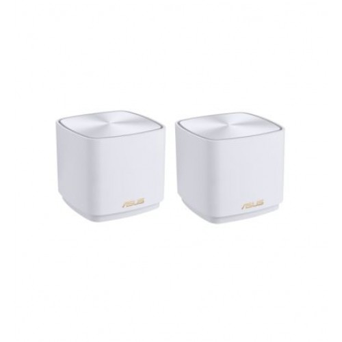 Меш система Asus Mesh WiFi, ZenWiFi XD5 2PK, AX3000, Dual-Band, coverage up to 360m2, Quad-Core 1.7GHz CPU, 128MB/512MB Flash/RAM, Gigabit, AiProtection Classic, Traditional QoS, VPN server/client, IPTV, OFDMA, Beamforming, AiMesh, White