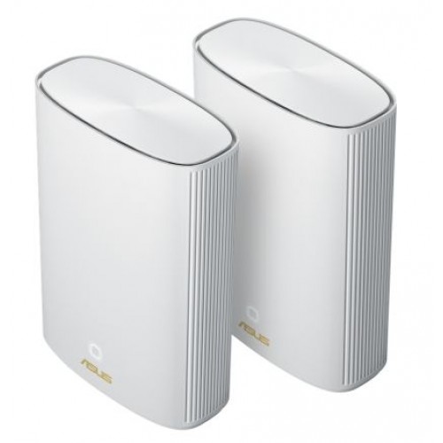 Меш система Asus Mesh WiFi, ZenWiFi AX Hybrid XP4 2PK, AX1800 + AV1300, Dual-Band, coverage up to 500m2, Quad-Core 1.2GHz CPU, 256MB/512MB Flash/RAM, Gigabit, AiProtection Pro, Adaptive QoS, VPN server/client, IPTV, OFDMA, Beamforming, AiMesh, White