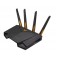 Рутер Asus Gaming Wireless Router,TUF Gaming AX3000 V2, AX3000, Dual-Band, Quad-Core 1.7GHz CPU, 256MB/512MB Flash/RAM, 2.5Gport, AiProtection Pro, Adaptive QoS, VPN Fusion, IPTV, OFDMA, Beamforming, Link Aggregation, Port forwarding, AiMesh, Black